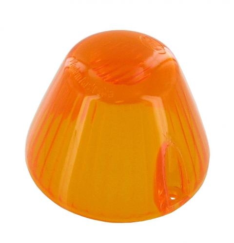 VW Käfer Orangefarbene Blinkerabdeckung vorne (pro Stück)