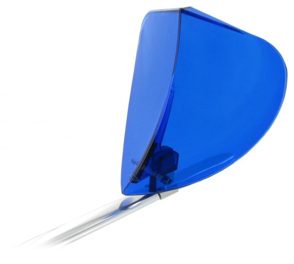 VW Käfer Wirbelaufsatz blau transparent