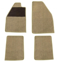 VW Käfer Fußmatten Set Haargarn beige | »7/57