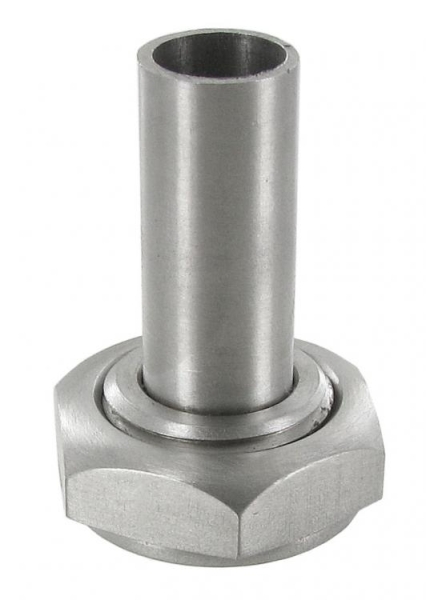 VW Käfer Luftfilter / Entlüftung Verbindung Edelstahl